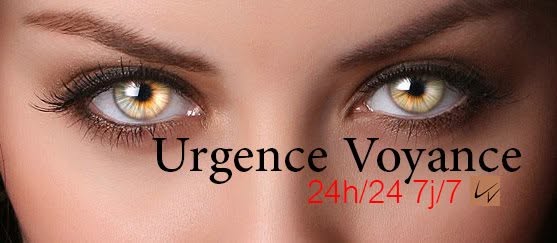 Regard aux yeux dorés — bannière Urgence Voyance